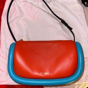 JW Anderson Bumper Bag Orange and Blue